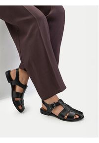 Beverly Hills Polo Club Sandały EO-WB-GEMMA-13 Czarny. Kolor: czarny. Materiał: skóra #7