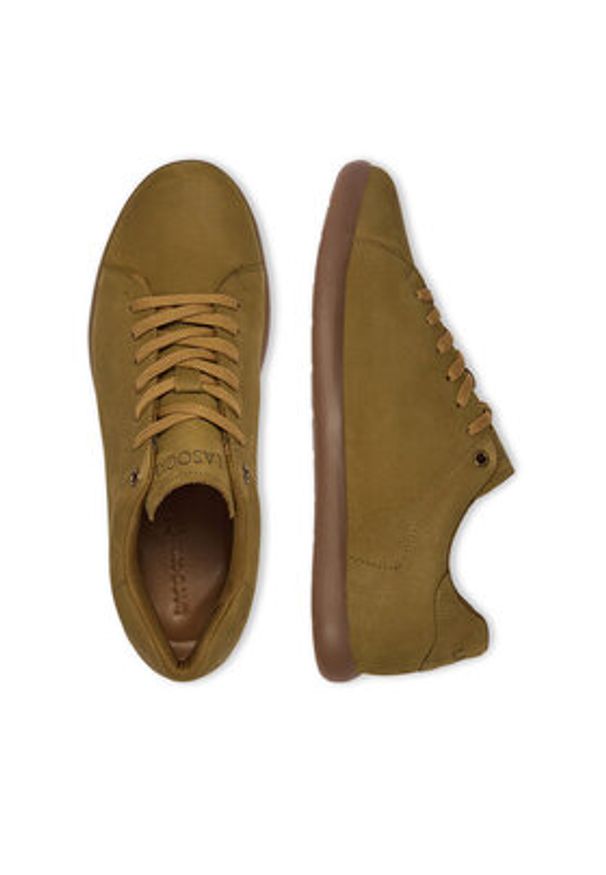 Lasocki Sneakersy CEO-COMBAT-01 MI25 Khaki. Kolor: brązowy. Materiał: skóra, nubuk