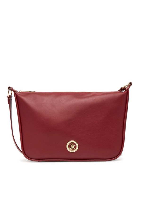 Beverly Hills Polo Club Torebka C-BHPC-L-001-08 Bordowy. Kolor: czerwony