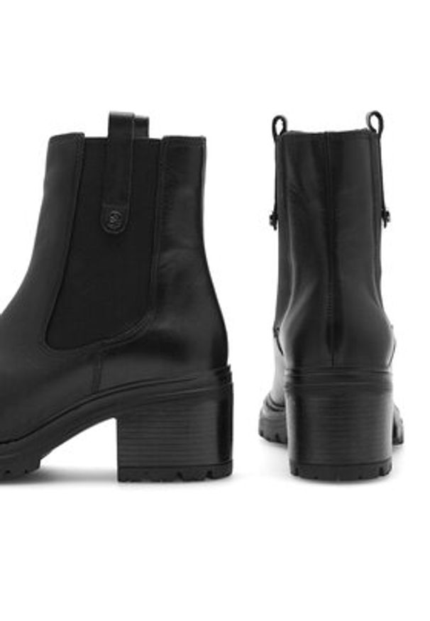 Lasocki Botki BELLA EST-BELLA-L-01 Czarny. Kolor: czarny. Materiał: materiał