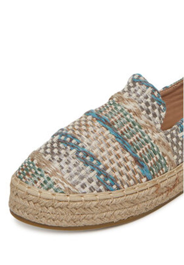 Roxy Espadryle WSS990-261 Niebieski. Kolor: niebieski. Materiał: materiał