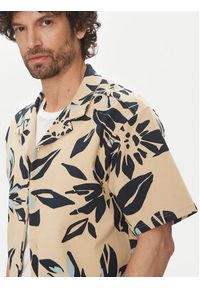Only & Sons Koszula Piero 22034082 Beżowy Relaxed Fit. Kolor: beżowy. Materiał: syntetyk, bawełna #5