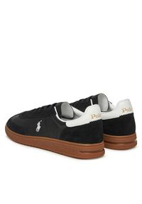 Polo Ralph Lauren Sneakersy 809961181002 Czarny. Kolor: czarny. Materiał: skóra