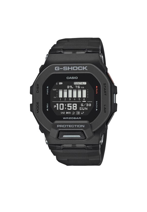 G-Shock Zegarek GBD-200-1ER Czarny. Kolor: czarny