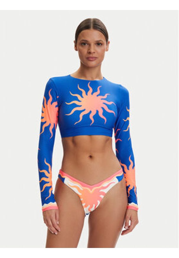 Maaji Dół od bikini Valerya PT5118SBC005 Kolorowy. Materiał: syntetyk. Wzór: kolorowy