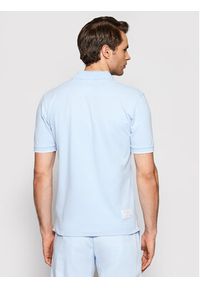 La Martina Polo CCMP01 PK001 Błękitny Regular Fit. Typ kołnierza: polo. Kolor: niebieski. Materiał: bawełna #2