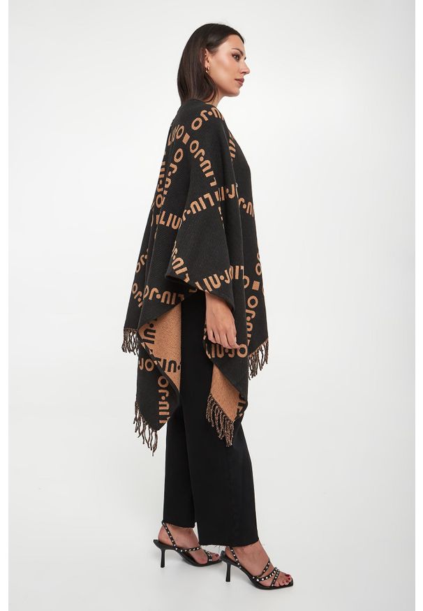 Liu Jo - Ponczo damskie z logo LIU JO