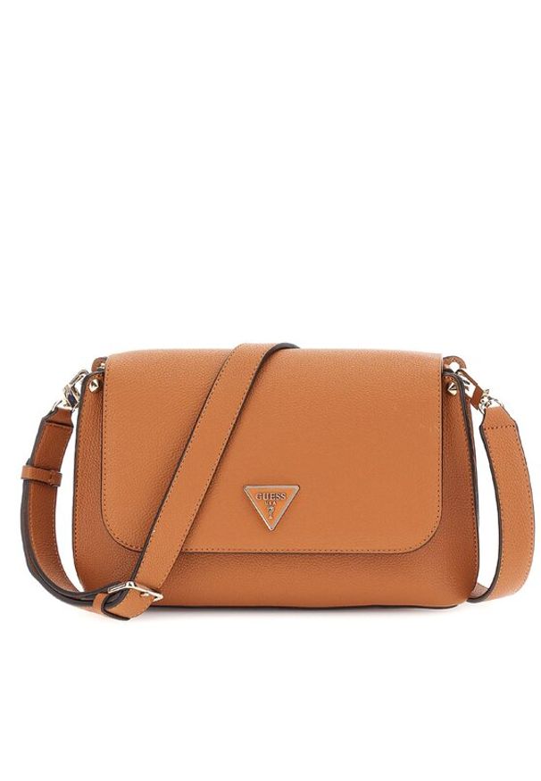 Guess Torebka HWBG87 78200 Brązowy. Kolor: brązowy. Materiał: skórzane