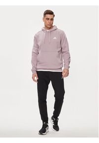 Adidas - adidas Bluza Essentials IN0328 Fioletowy Regular Fit. Kolor: fioletowy. Materiał: bawełna #4