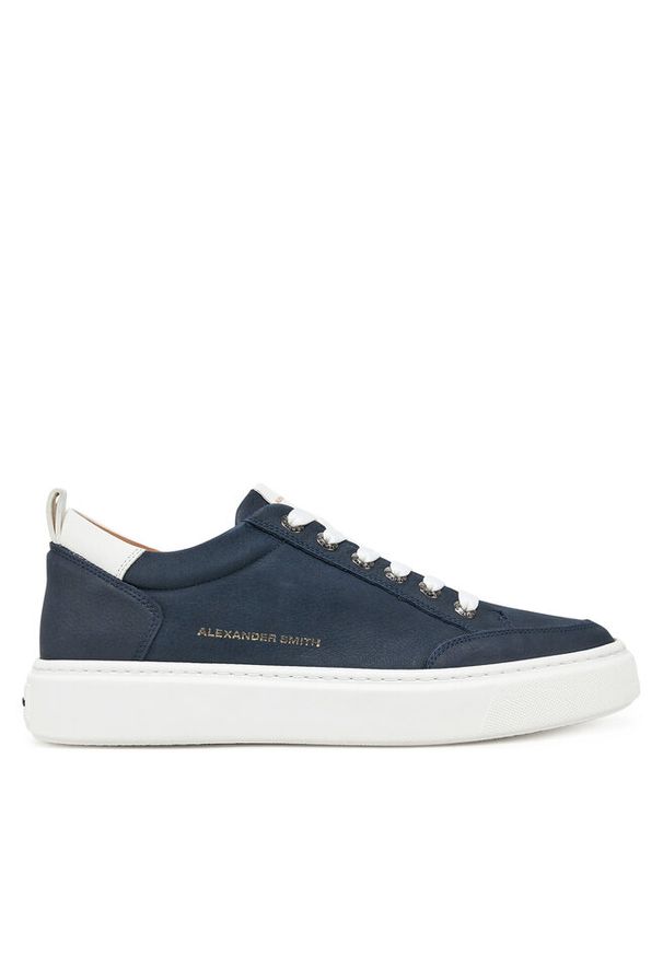 Sneakersy Alexander Smith. Kolor: niebieski