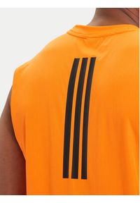 Adidas - adidas Koszulka techniczna D4T PrimeLift 3 Stripes KD0374 Pomarańczowy Slim Fit. Kolor: pomarańczowy. Materiał: syntetyk #3