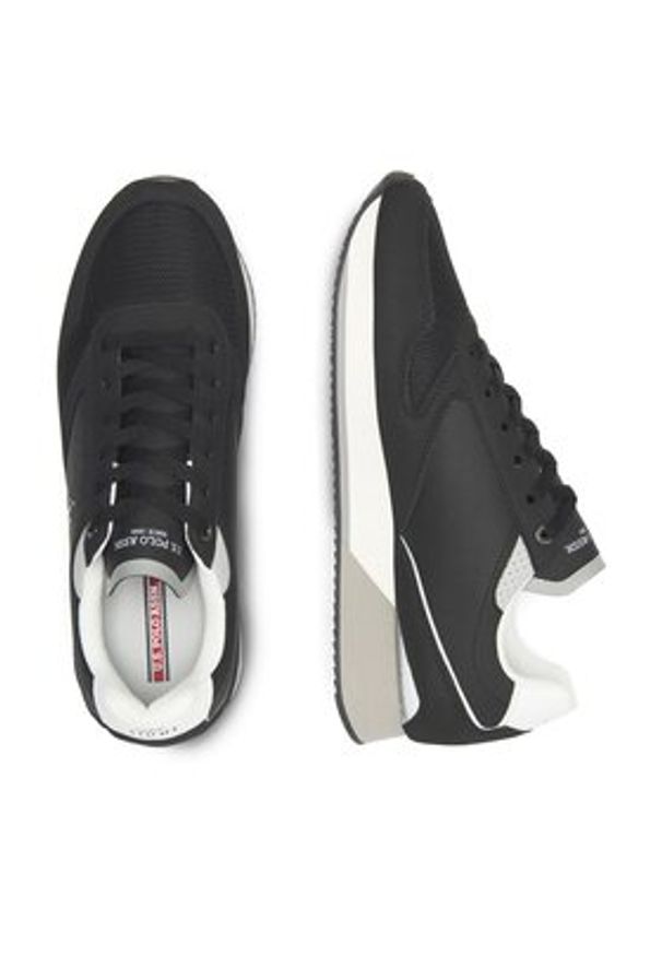 U.S. Polo Assn. Sneakersy NOBIL003G Czarny. Kolor: czarny. Materiał: syntetyk