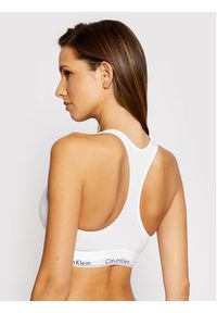 Calvin Klein Underwear Biustonosz top 0000F3785E Biały. Kolor: biały. Materiał: bawełna