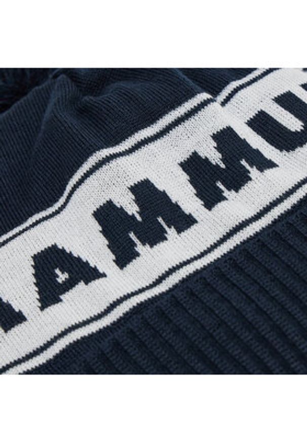 Mammut Czapka Peaks Beanie 1191-01100-5899-1 Granatowy. Kolor: niebieski. Materiał: materiał