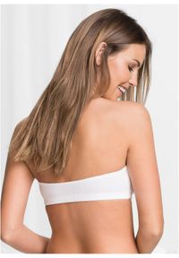 bonprix - Biustonosz typu bandeau (mis. A i B) z bawełny organicznej (2 szt.). Kolor: czarny. Materiał: bawełna. Wzór: gładki #2