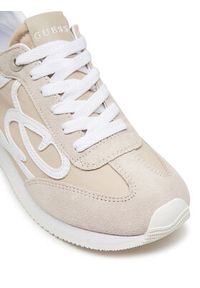 Guess Sneakersy FLPSKR SUE12 Beżowy. Kolor: beżowy. Materiał: skóra #4