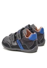 Geox Sneakersy B Elthan B. A B041PA 000ME C0245 Czarny. Kolor: czarny. Materiał: skóra #6