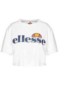 Ellesse T-Shirt Alberta SGS04484 Biały Cropped Fit. Kolor: biały. Materiał: bawełna #4