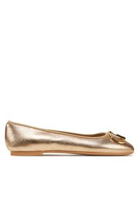Liu Jo Baleriny Dafne 04 SA5033 PX186 Złoty. Kolor: złoty. Materiał: skóra