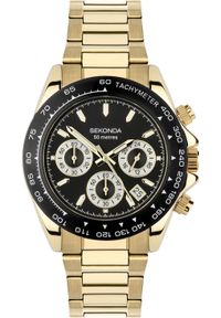 Zegarek Sekonda Zegarek męski Sekonda 30203 złoty. Kolor: złoty #1