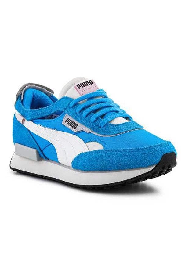 Buty do chodzenia damskie Puma 38486102. Zapięcie: sznurówki. Kolor: niebieski, wielokolorowy. Materiał: syntetyk, materiał, tkanina. Szerokość cholewki: normalna. Sport: turystyka piesza