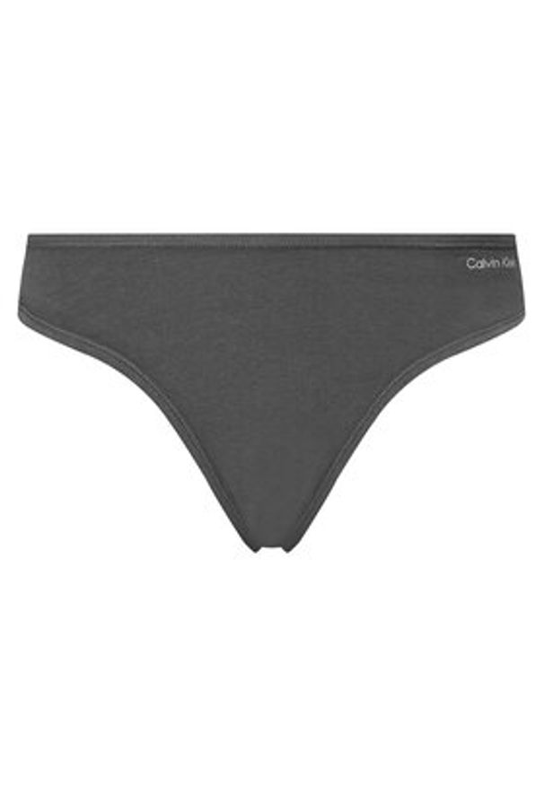 Calvin Klein Underwear Komplet stringów 000QD5250E Kolorowy. Materiał: bawełna. Wzór: kolorowy