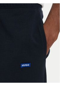 Hugo - HUGO Szorty sportowe Nasensio 50522364 Granatowy Regular Fit. Kolor: niebieski. Materiał: bawełna. Styl: sportowy #5