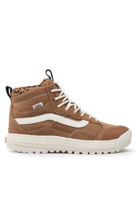 Vans Sneakersy Ultrarange Exo Hi VN0A5KS5A0A1 Brązowy. Kolor: brązowy. Materiał: skóra, zamsz