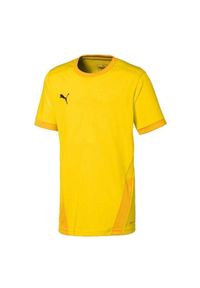 Puma - Koszulka Dziecięca TeamGoal. Kolor: żółty