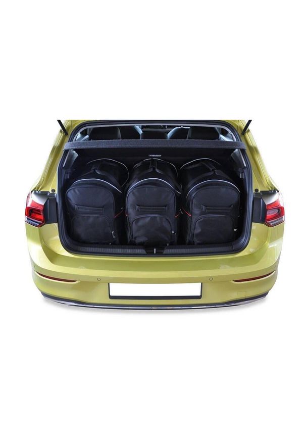 KJUST - Torby Do Bagażnika Vw Golf Hatchback 2019+ 3Szt Kjust. Kolor: czarny. Styl: sportowy