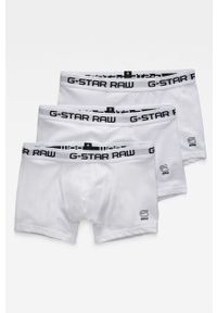 G-Star RAW - G-Star Raw - Bokserki (3-pack). Kolor: biały
