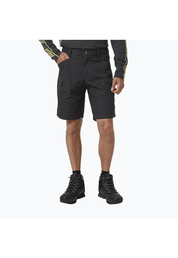 Spodenki trekkingowe męskie Helly Hansen Vandre Cargo. Kolor: szary. Sport: turystyka piesza