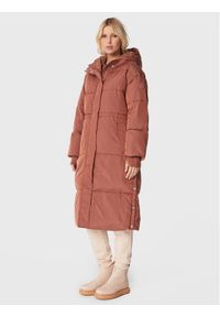 Ugg Płaszcz zimowy Keeley 1131539 Brązowy Oversize. Kolor: brązowy. Materiał: syntetyk. Sezon: zima