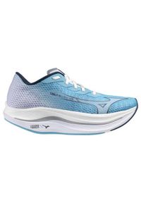 Damskie buty do biegania Mizuno Wave Rebellion Flash 2. Kolor: wielokolorowy, niebieski, biały. Model: Mizuno Wave. Sport: bieganie #1