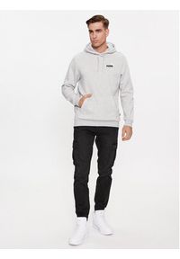 Puma Bluza Ess+ 2 Col Small Logo 674471 Szary Regular Fit. Kolor: szary. Materiał: syntetyk #3