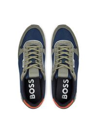 BOSS - Boss Sneakersy Kai 50523355 10263191 01 Khaki. Kolor: brązowy. Materiał: materiał