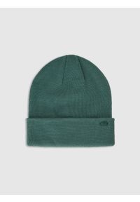 4f - 4F Czapka beanie uniseks - oliwkowa Uniwersalny. Kolor: oliwkowy, brązowy, wielokolorowy. Materiał: syntetyk, materiał. Sezon: zima. Styl: casual #1