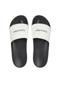 Calvin Klein Klapki Ess Slide Monobrand Cv HM0HM02107 Biały. Kolor: biały. Materiał: syntetyk #2