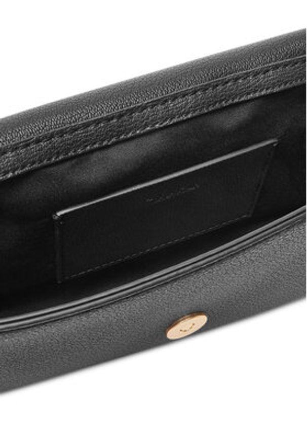 Calvin Klein Jeans Torebka Minimal Monogram Shoulder Pouch LV04K3161G Czarny. Kolor: czarny. Materiał: skórzane