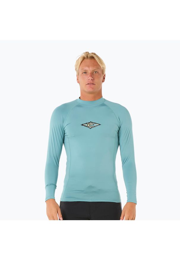 RIPCURL - Longsleeve do pływania męski Rip Curl Raw Energy UPF Performance. Kolor: niebieski