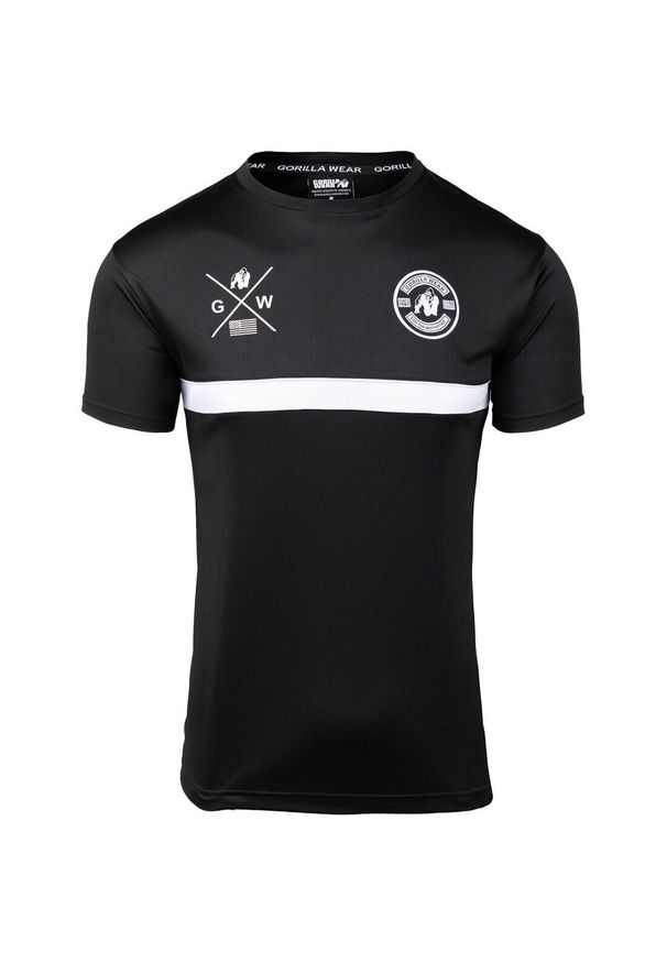 GORILLA WEAR - Koszulka dla dzieci Gorilla Wear Vernon. Kolor: czarny. Sport: fitness, joga i pilates