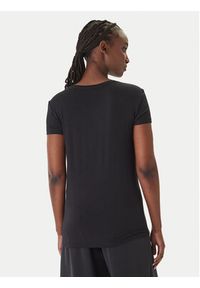 Emporio Armani T-Shirt EW000409 AF19024 UC001 Czarny Regular Fit. Kolor: czarny. Materiał: bawełna #5