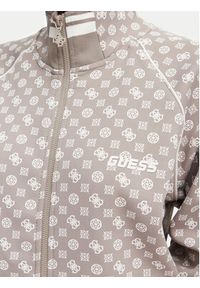 Guess Bluza V5YQ03 KB212 Brązowy jasny Regular Fit. Kolor: brązowy. Materiał: syntetyk #5