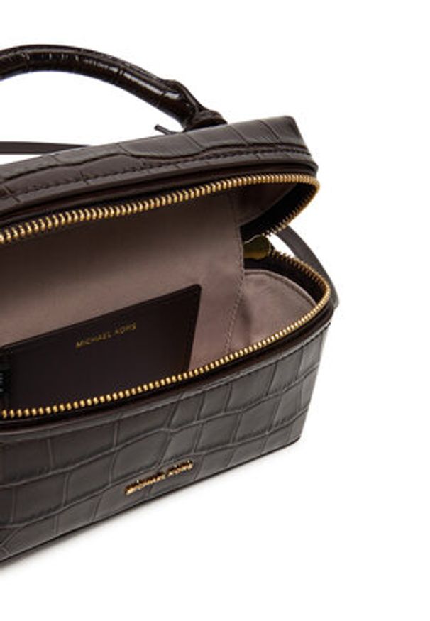 MICHAEL Michael Kors Torebka Jana 32F5GQ1C0E Brązowy. Kolor: brązowy. Materiał: skórzane