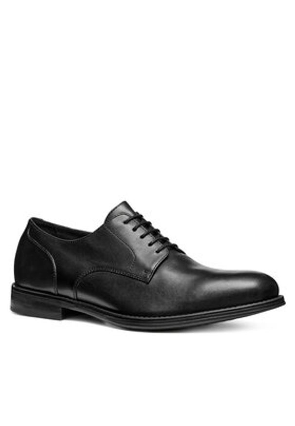 Geox Półbuty U Barberigo U56MBC 00043 C9999 Czarny. Kolor: czarny. Materiał: skóra