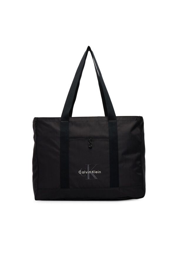 Calvin Klein Torebka LV04D3528G Czarny. Kolor: czarny