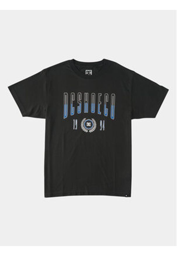 DC T-Shirt Dropout Tees ADYZT05304 Czarny Regular Fit. Kolor: czarny. Materiał: bawełna