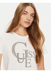 Guess T-Shirt W4BI16 I3Z14 Biały Regular Fit. Kolor: biały. Materiał: bawełna #5