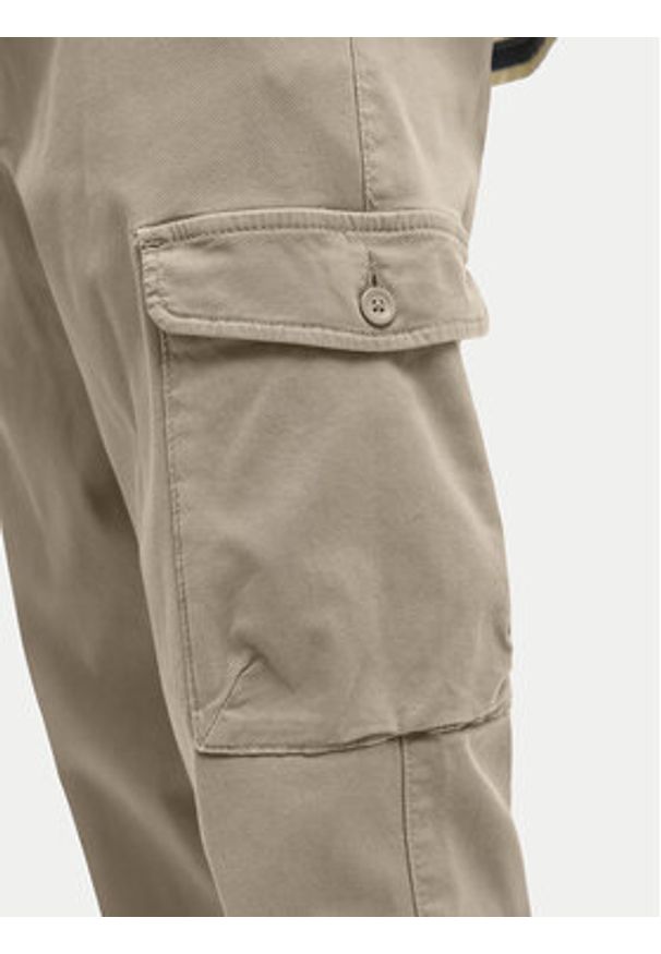 Jack & Jones Spodnie materiałowe Stace Arthur 12282388 Beżowy Regular Fit. Kolor: beżowy. Materiał: bawełna
