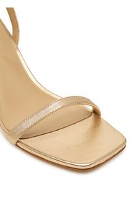 MICHAEL Michael Kors Sandały Liana Mid 40S6LNMS1M Złoty. Kolor: złoty. Materiał: skóra #2